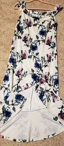 Venus Floral High Low Dress